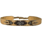 Petra Handmade Bracelet in Nude and Grey Tones