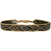 Petra Handmade Bracelet in Grey Tones