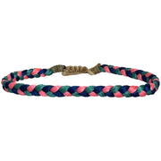 Trenza Handmade Bracelet in Blue and Pink Tones For Kids