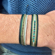 Stones Handmade Bracelet with  Hematite Stones For Him