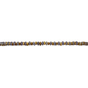 - Tanzanite Stones  - Vermeil faceted beads  - Width 2mm  -Women bracelet  - Adjustable bracelet  -Can be worn in the  water