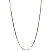 This curb trace chain neckace is a jewellery box basic, delicate and chic. Wear alone, stack with other necklaces or add your favorite pendant.  Details:  Handmade necklace  Total necklace circumference 50 cm + extension chain 2cm  925 sterling silver  Handcrafted in Colombia  Take care of your jewellery by keeping it dry and avoid spraying fragrances directly on to it. 